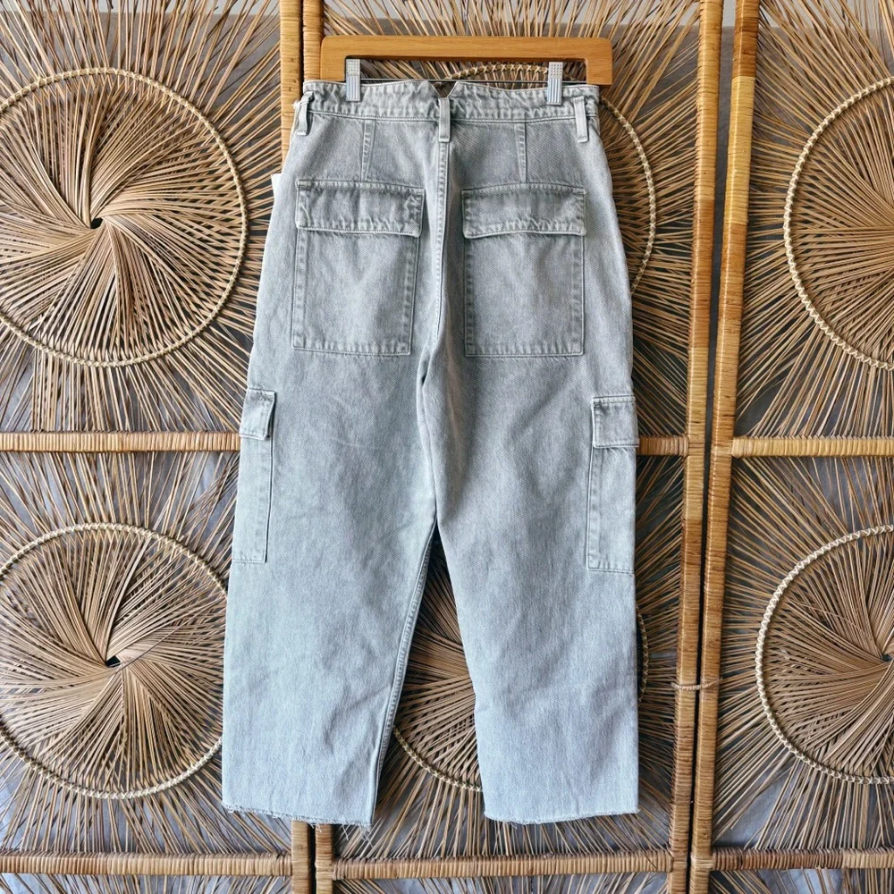 Citizens of Humanity Surplus NWT Gema Pant- White Sage SZ 28 Barrel Jeans - Picture 10 of 13